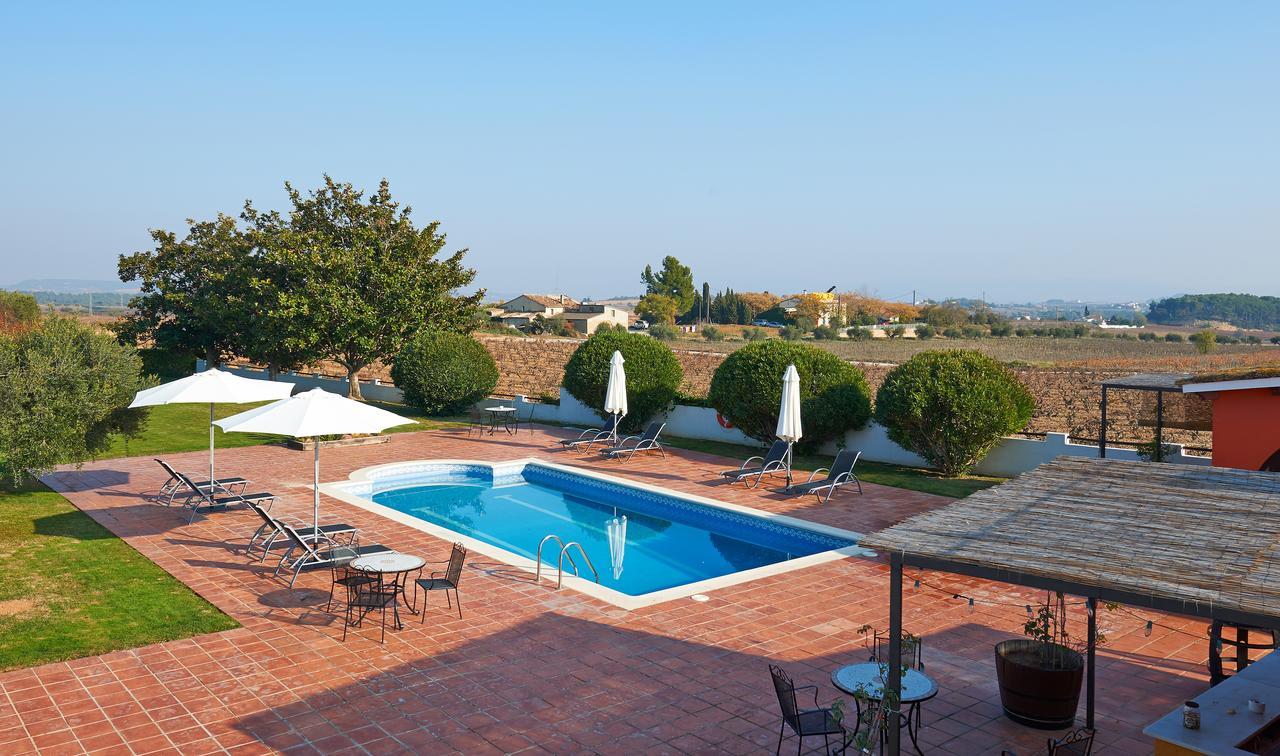 Hotel Rural Cal Ruget Vilobi Del Penedes Экстерьер фото