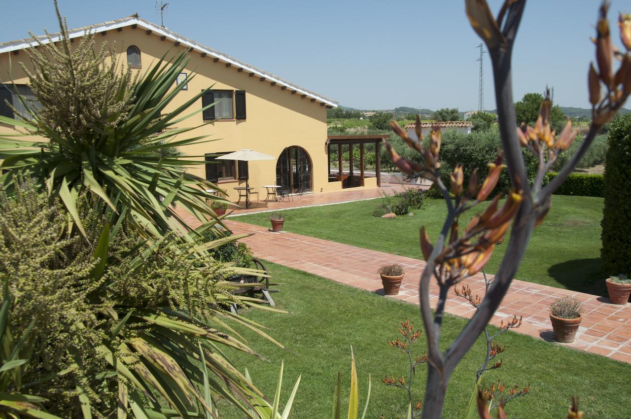 Hotel Rural Cal Ruget Vilobi Del Penedes Экстерьер фото