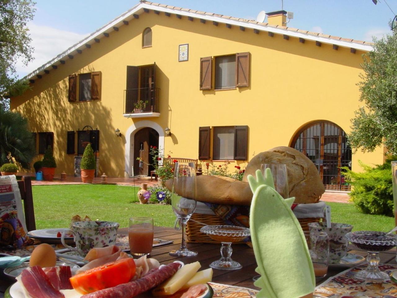 Hotel Rural Cal Ruget Vilobi Del Penedes Экстерьер фото
